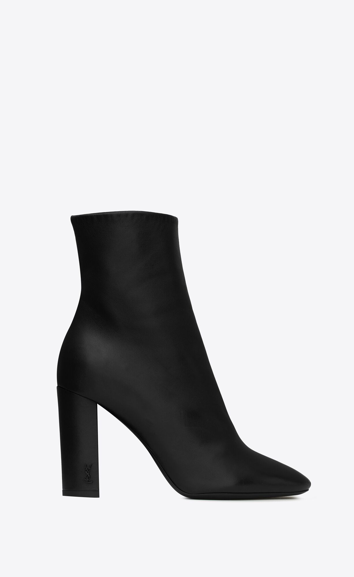 Saint laurent black ankle fashion boots